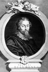 Francis Beaumont, inciso da George Vertue, 1729